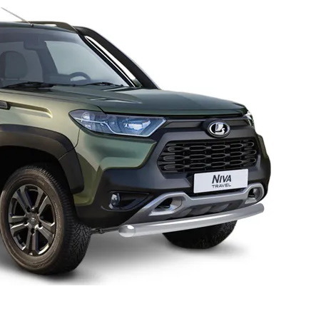 Защита переднего бампера для Lada Niva Travel
