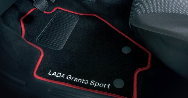 Ковры салона, класс sport (текстильные) для Lada Granta седан, лифтбэк