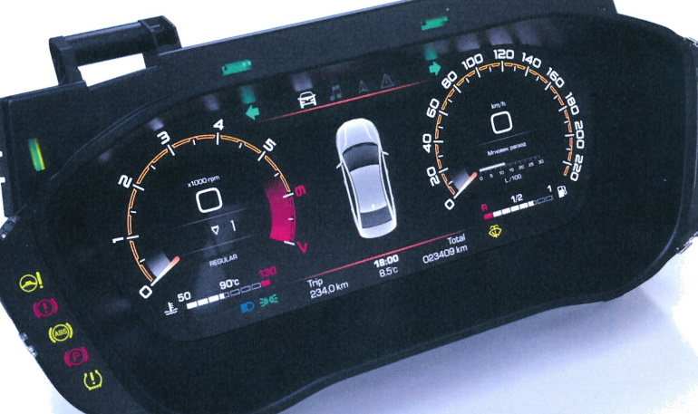 Какая будет комбинация приборов у Lada Vesta FL, новые подробности