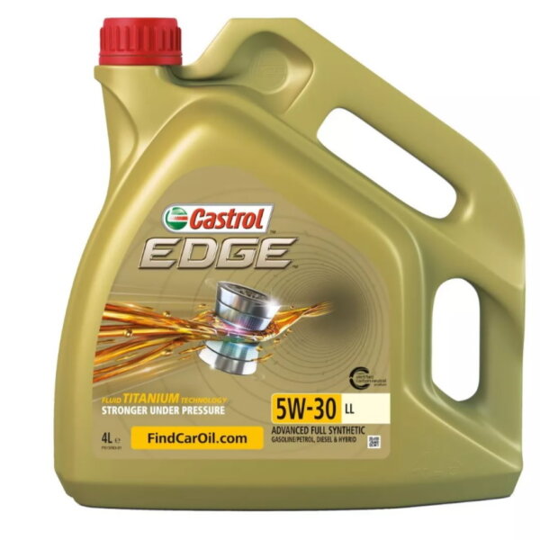 Моторное масло Castrol EDGE 5W-30 LL синтетическое, 4 л