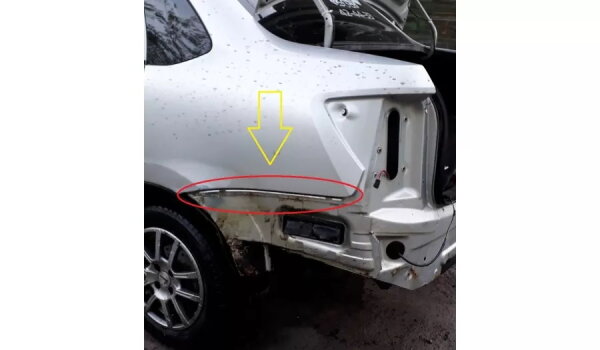 Кронштейны заднего бампера боковые для Lada Granta седан