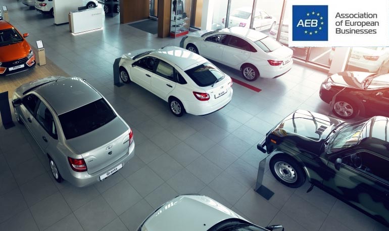 (AEB) Статистика продаж автомобилей в РФ марте 2022 года (-62,9%)