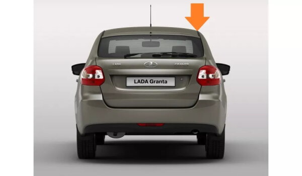 Облицовка правая желобка водостока для Lada Granta лифтбек