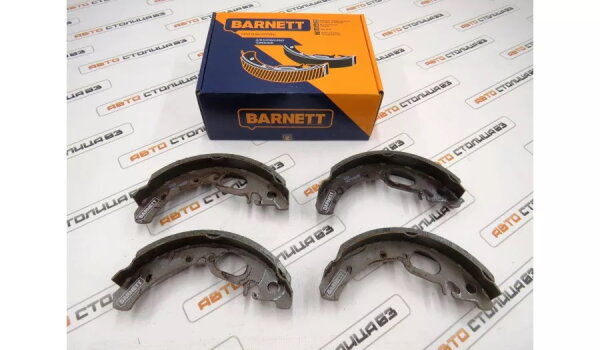 Колодки тормозные задние под АБС BARNETT для Lada Granta, Kalina, Priora, Datsun