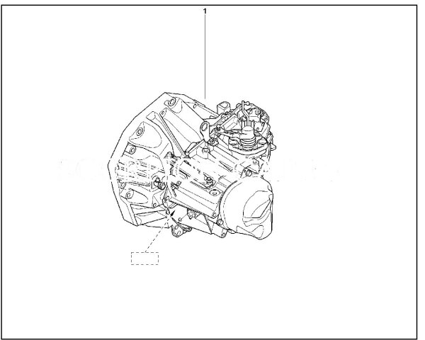 Коробка переключения передач JR5 549 для Lada Largus