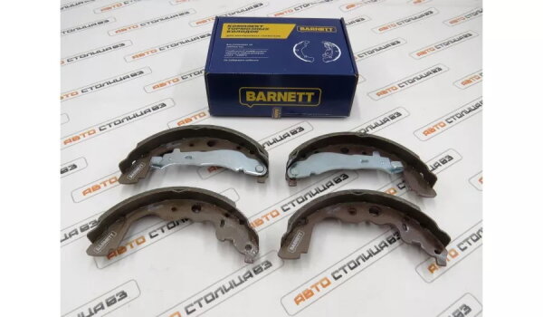 Колодки тормозные задние барабанные 228x42мм с АБС BARNETT для Lada Largus