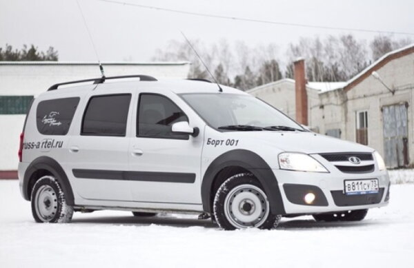 Расширители колесных арок (вынос 10мм) для Lada Largus