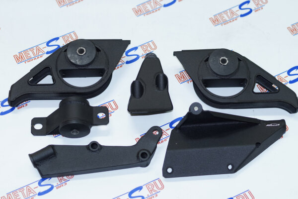 Комплект усиленных опор двигателя Pro.Car для Lada Granta, Kalina-2, Datsun