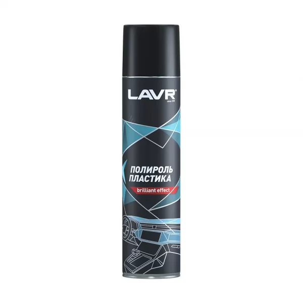 Полироль пластика BRILLIANT EFFECT, 400 мл LAVR