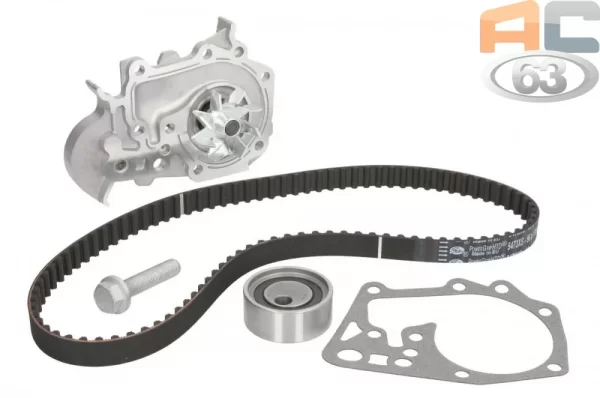 Комплект ГРМ и помпа (ДВС Renault K7M) WATER PUMP KIT GATES для Lada Largus