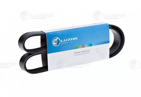 Ремень генератора LUZAR 6PK823 эластичный для Lada Granta, Kalina, Datsun