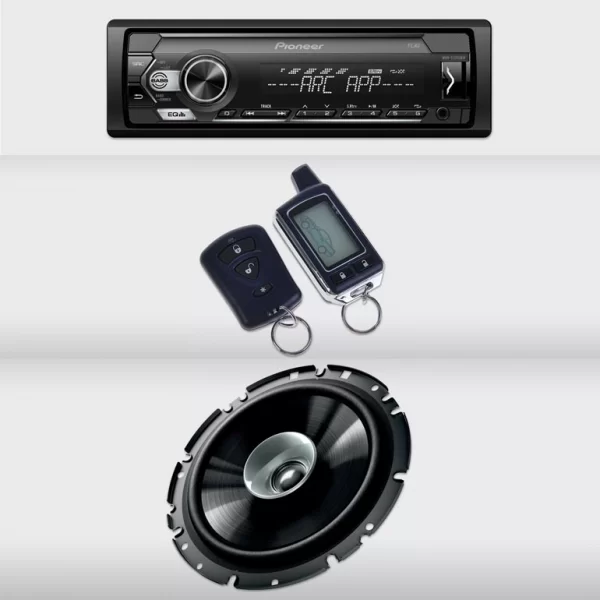 Пакет аксессуаров (магнитола, акустика, охранная система) для Lada Niva 4x4