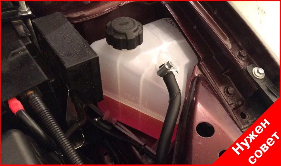 Дует еле теплый воздух из печки, проблема в тосоле?