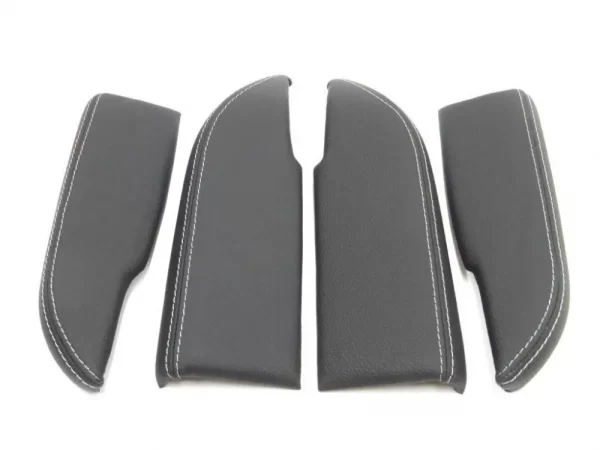 Подлокотники дверей PREMIUM (кожзам с цветной прострочкой) для Lada Priora