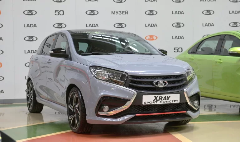 Концепт Lada XRAY Sport привезли в музей АВТОВАЗа