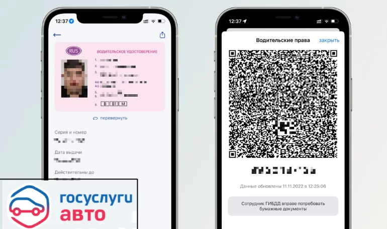 В приложении «Госуслуги.Авто» появились электронные водительские права