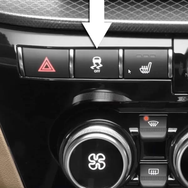 Кнопка отключения системы курсовой устойчивости (ESC) для Lada Vesta NG