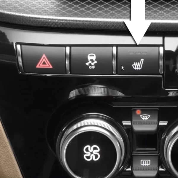 Кнопка обогрева левого сиденья для Lada Vesta NG