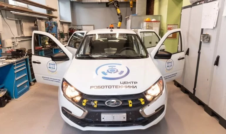 На базе Lada Granta делают беспилотный автомобиль