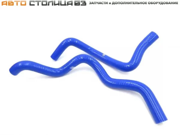 Патрубки радиатора (силикон синий) для Lada XRAY