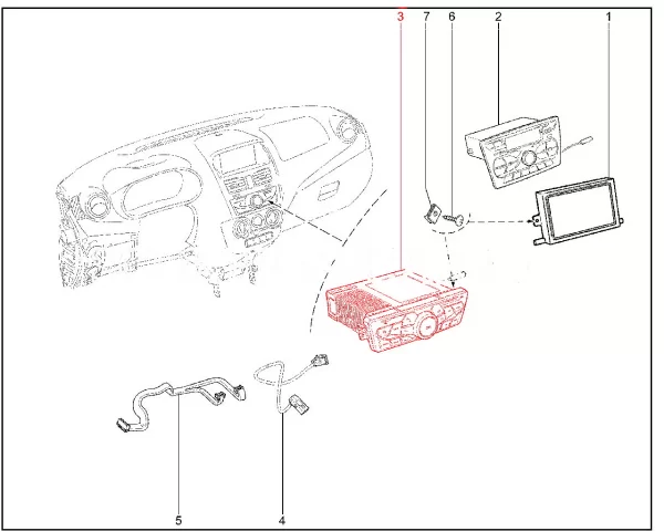 Оборудование мультимедийное навигационное для Lada Granta, Kalina-2
