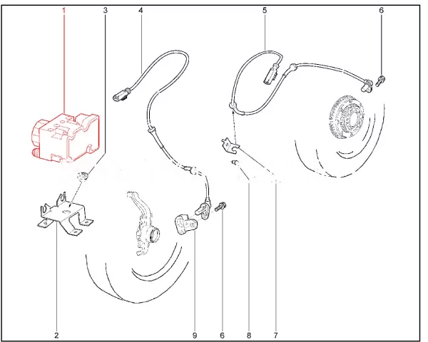 Гидроагрегат АБС для Lada Niva Travel, Chevrolet
