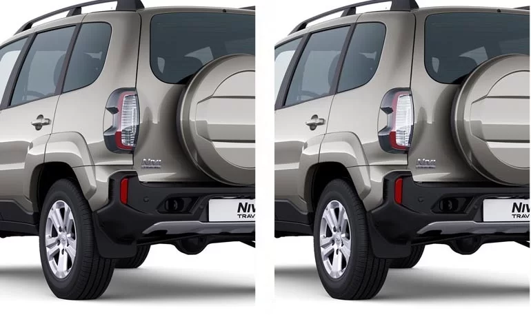 На Lada Niva Travel начали ставить новые задние фонари без тонировки