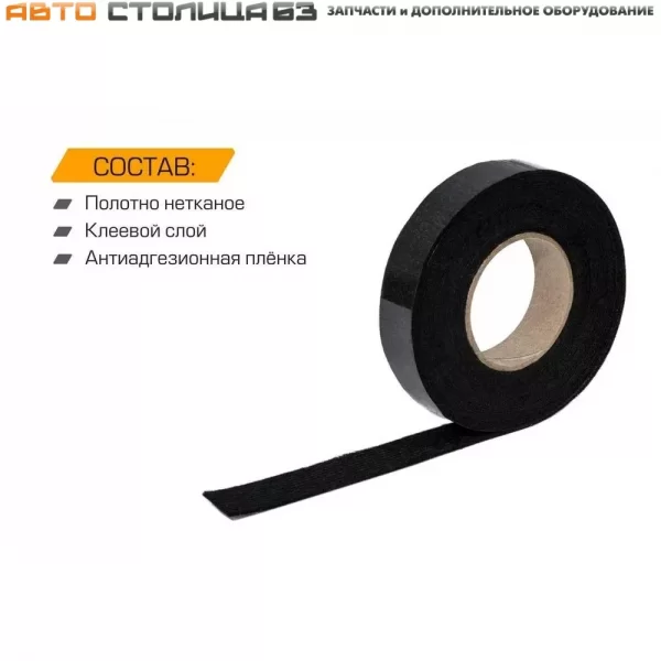 Антискрип - уплотнительная лента JUMBO Acoustics 1.5 (1.5х15х5000мм, упаковка 1 шт.)