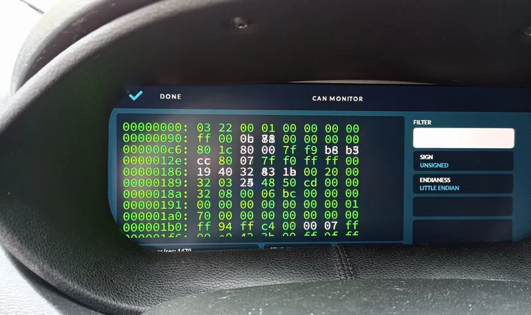 Из чего состоит электронная комбинация приборов CMGAISD для Lada Vesta