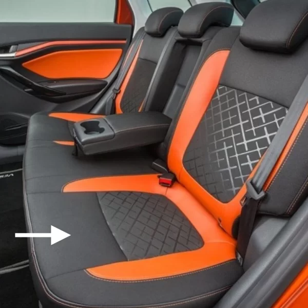 Обивка подушки заднего сидения CROSS ORANGE для Lada Vesta