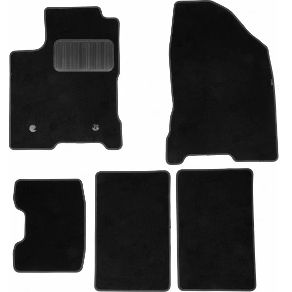 Комплект комбинированных ковриков в салон (комплектация E-3) для Lada Vesta