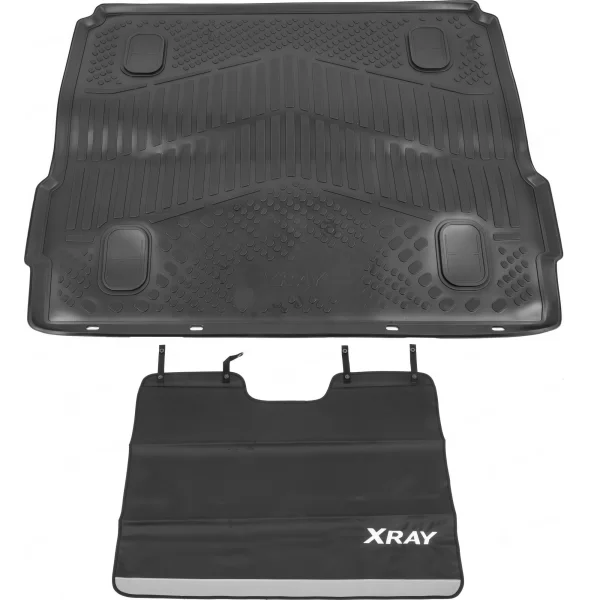 Ковер в багажник с защитным фартуком для Lada XRAY