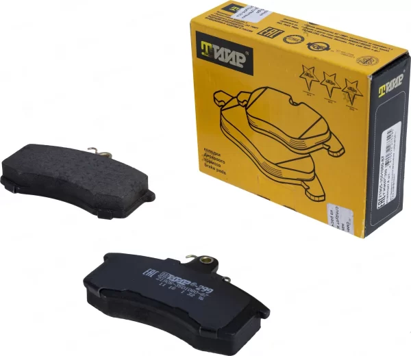 Комплект колодок переднего тормоза ТИИР-299 для Lada Granta Sport, Kalina Sport