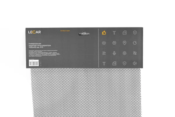 Универсальная защитная сетка радиатора Lecar 1000х400мм R10