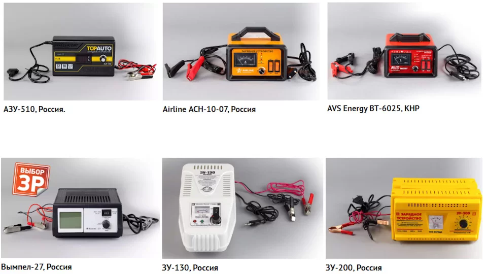 Зарядное для автомобильного аккумулятора: какой лучше?