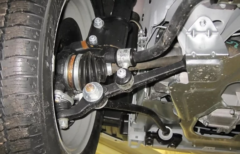 После замены шаровых машина перестала ехать