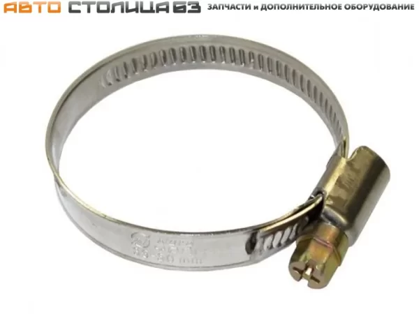 Хомут червячный 60-80 мм оцинкованный Nord Yada