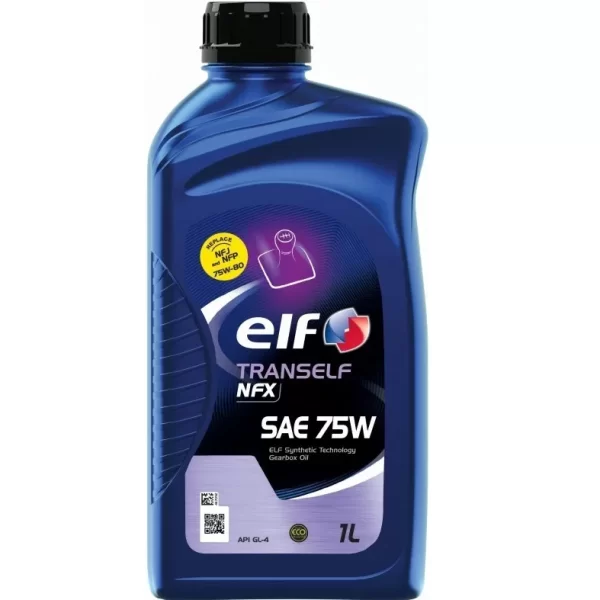 Трансмиссионное масло ELF TRANSELF NFX 75W 1 литр