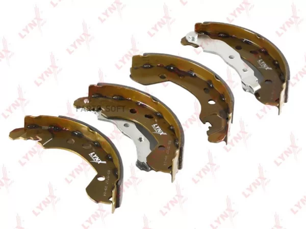 Колодки тормозные задние барабанные LYNXauto для Lada Vesta