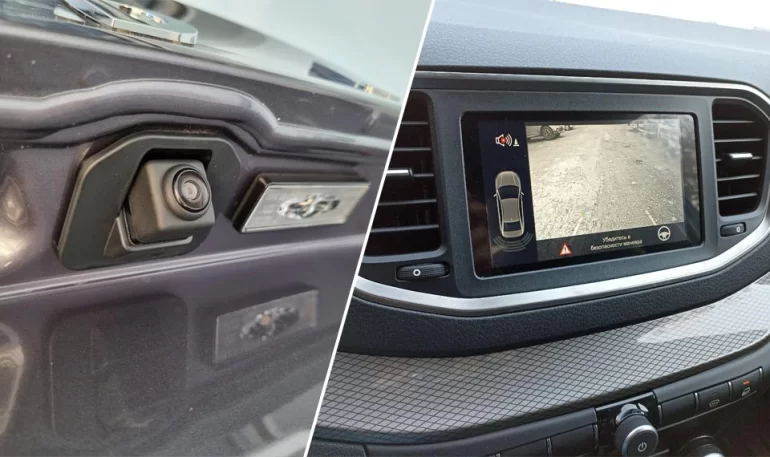 Особенности подключения камеры заднего вида на Lada Vesta NG Особенности подключения камеры заднего вида на Lada Vesta NG