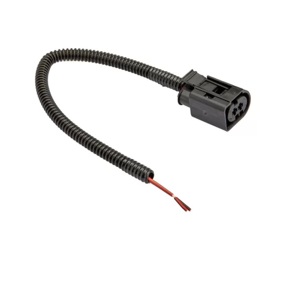 Разъем реле генератора с проводами L250mm в гофре для Lada Kalina-1