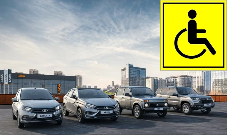 АВТОВАЗ поставит около 700 автомобилей LADA для инвалидов в 2023 году