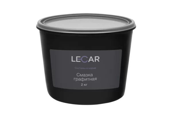 Смазка Графитная, 2 кг (ведро) Lecar