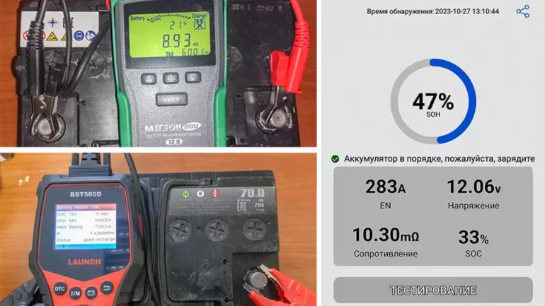 Обзор тестеров автомобильных аккумуляторов, какой лучше выбрать Обзор тестеров автомобильных аккумуляторов, какой лучше выбрать