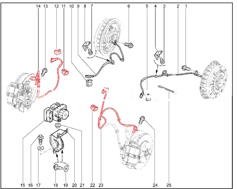 Сервисная кампания АВТОВАЗа по проверке датчика АБС на Lada Granta