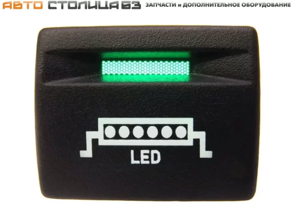 Кнопка выключения LED ламп (белая подсветка) для Lada Granta FL