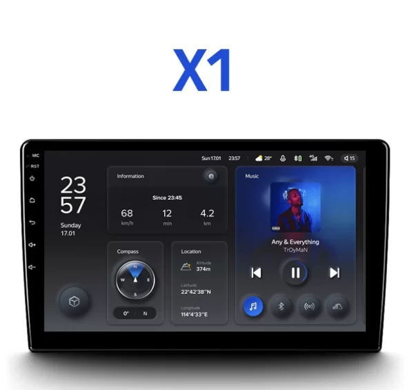 Магнитола Teyes X1 Wi-Fi, 4G 2Gb, 32Gb для Lada Vesta