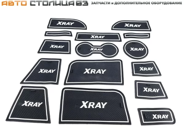 Коврики силиконовые панели приборов Lada XRAY