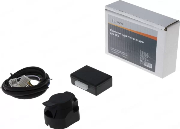 Проводка фаркопа (с блоком согласования сигналов) для Lada Niva Legend, 4x4