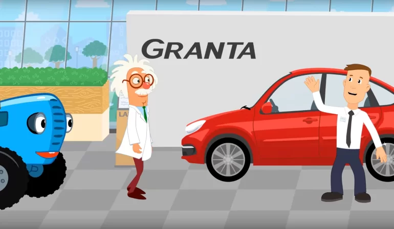 АВТОВАЗ выпустил музыкальную серию мультика про LADA